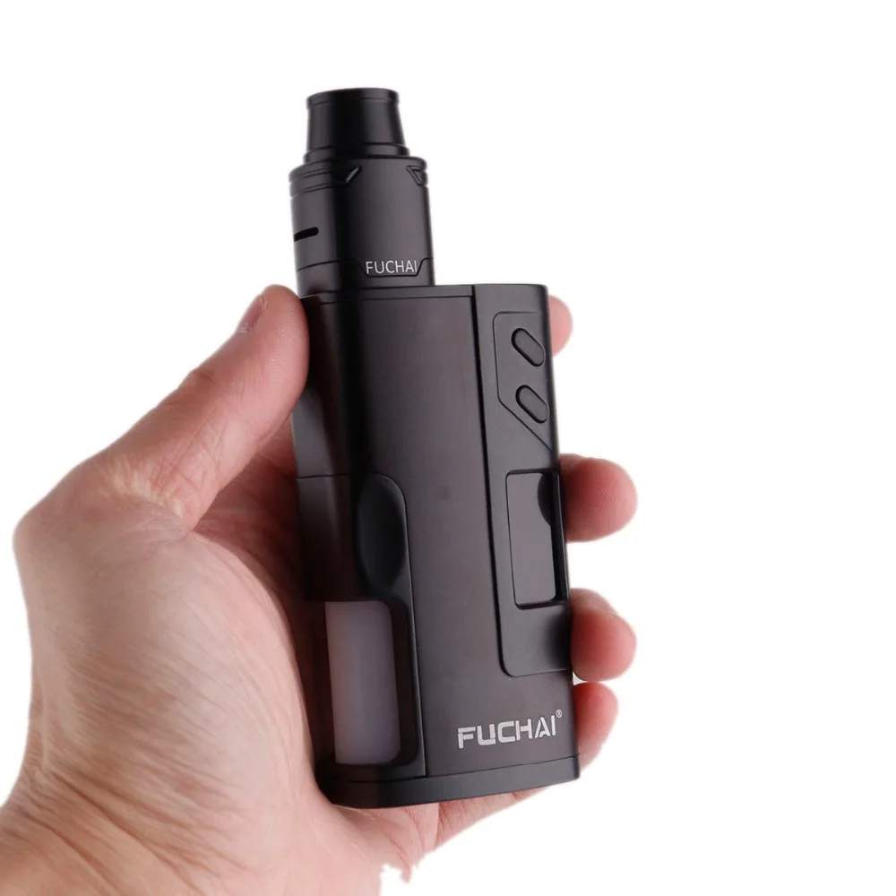 

Original Sigelei Fuchai Squonk 213 Kit 150W TC Box Mod RDA Atomizer Vaporizer 21700 20700 18650 Battery Electronic Cigarette Kit