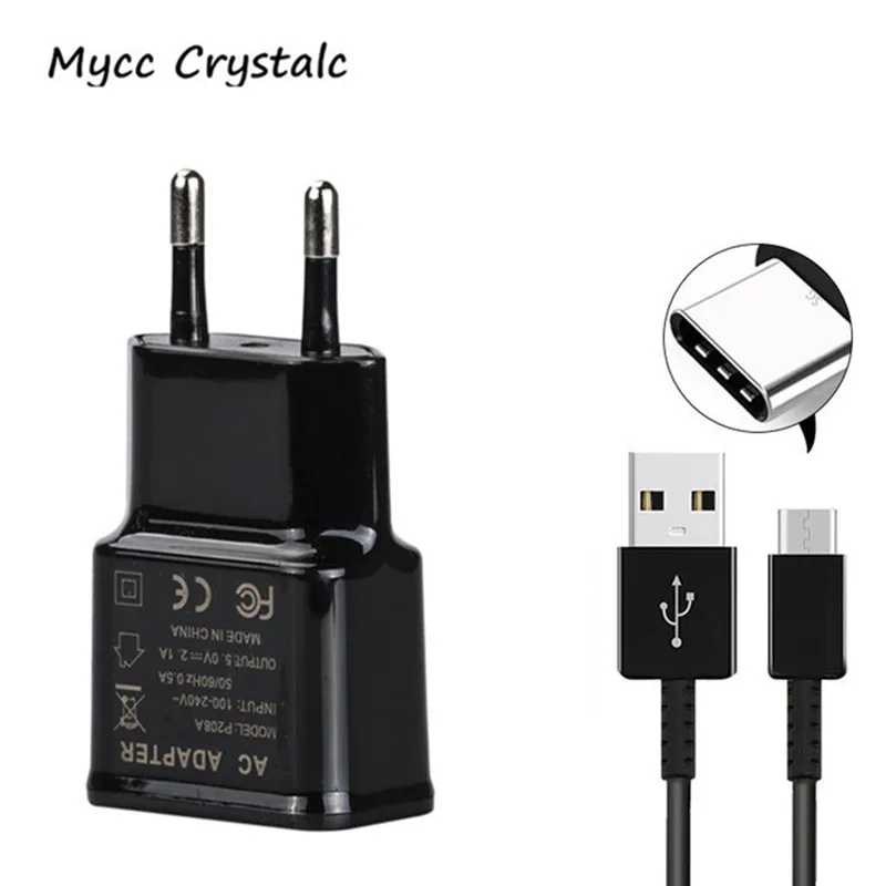 5V 2.1A EU Plug USB Type C Wall Charger + USB Type C Cable for ZTE