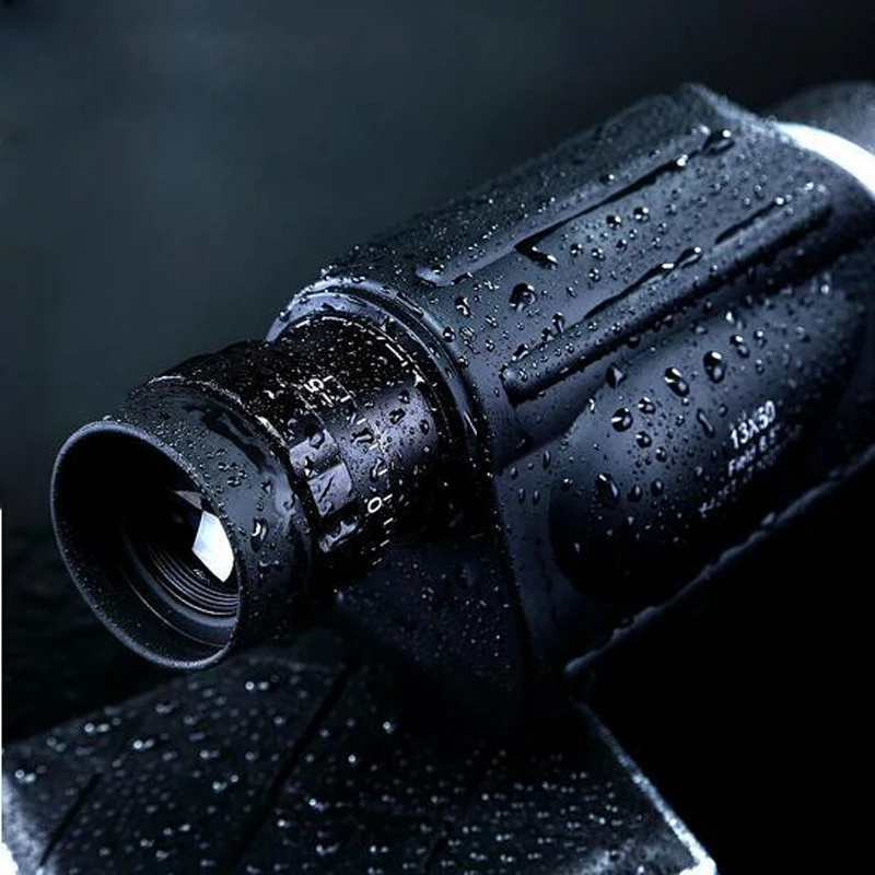 

Hunting 13x50 Big Vision Monocular Powerful Handheld Telescope Eyepiece Spotting Scope Sport Watch with Handle