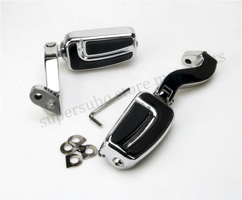 

Motocycle Passenger Mounts + Foot Peg For Harley Street Glide Touring models 93-18 Chromed