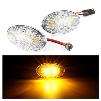 

2pcs LED Side Marker Light front turn signal light lamp for MINI COOPER ONE R50 02-06 R52 04-08 R53 02-06 JCW Cooper
