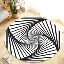 Современные мягкие Геометрические линии Фланелевые Гостиная Противоскользящий коврик Детская комната ковер 60x60 см домашний декоративный ковер для спальни#4B02