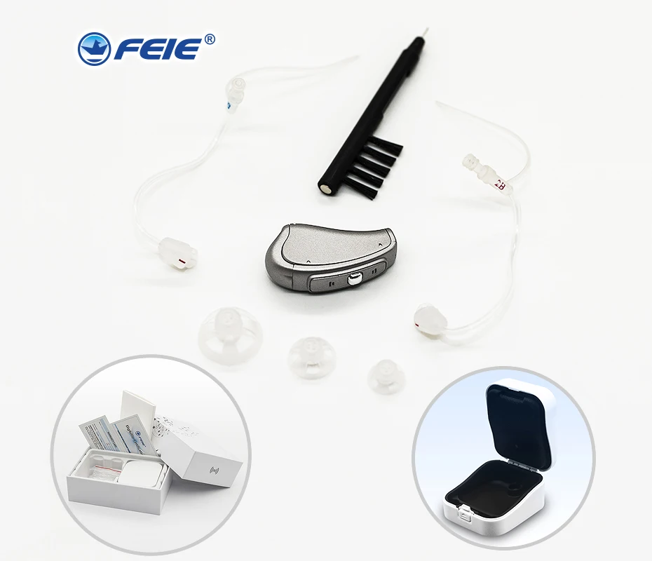 Открытый Fit усилитель для наушников MY-19S программируемый слуховой усилитель мини слуховые аппараты ушной штекер звук Прямая поставка