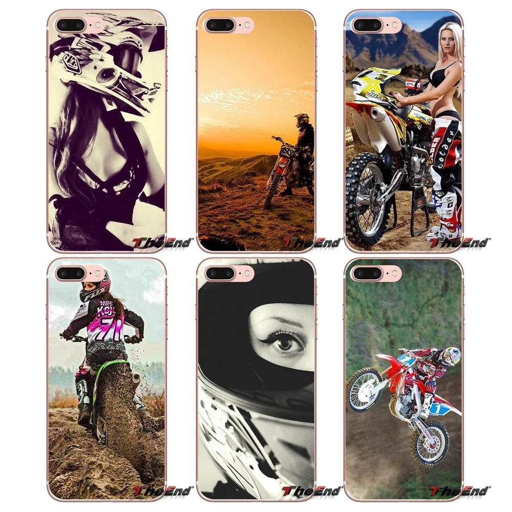 

motocross girl riders motorcycle TPU Bag Case For Huawei G7 G8 P7 P8 P9 Lite Honor 4C 5X 5C 6X Mate 7 8 9 Y3 Y5 Y6 II 2 Pro 2017