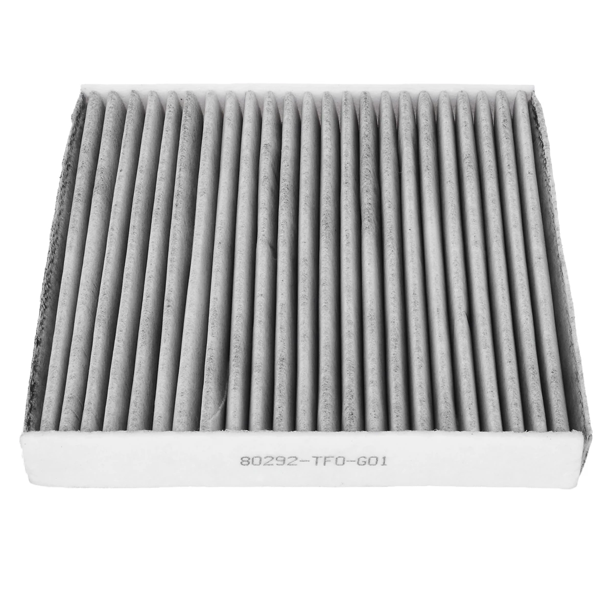 Mayitr 1pc Carbon Cabin Fiber Air Filter For Honda Civic HRV Insight Fit CR-Z 80292-TF0-G01 CU21003