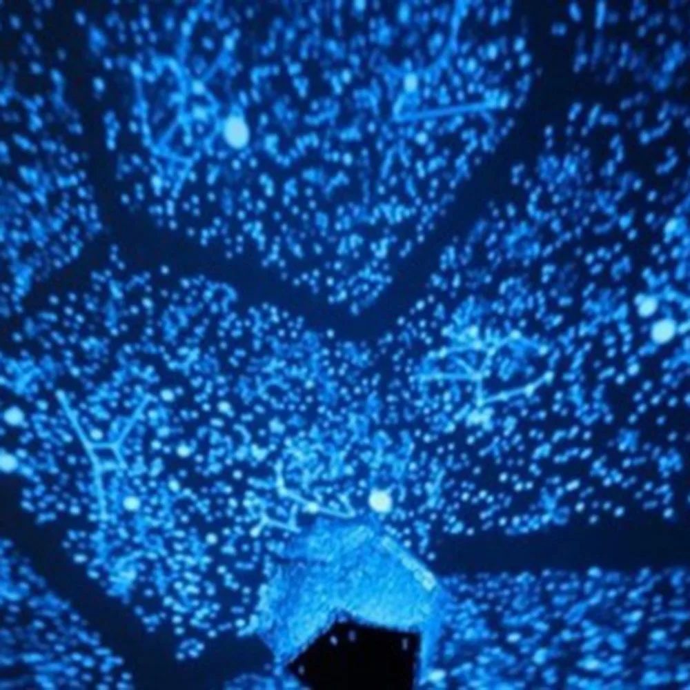 

Super-light Lovable Lambs Ocean Waves Projector Light Four Seasons Star Projector Lamp Second Generation Romantic LED Lights