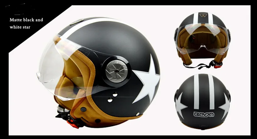 Винтажный Женский шлем BEON B100 moto rcycle, moto cross moto rcycles racing moto rbike шлемы оборудование для мотороллера