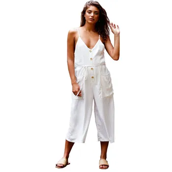 

2019 Spring Modern Lady Strappy V -cut Backless Cotton Linen Everywhere Party Everywhere Unique Sexy Bodycon Bodies
