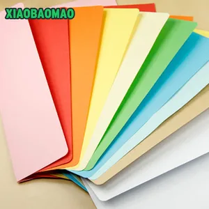 Image 3 - Lot de 50 enveloppes colorées de style occidental, à billets vierges A5, sac de réception cadeau, Enveloppe en papier, 162x230mm 