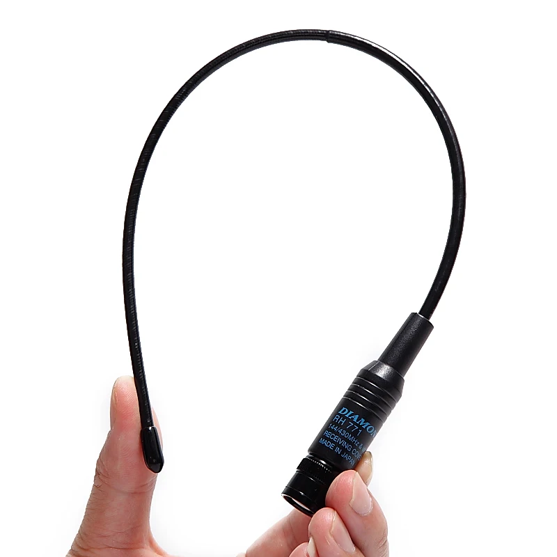 Алмазный RH 771 DUAL BAND U/V 144/430 МГц BNC антенна RH771 для IC V8 V82 V85 TK308 HT440 CP500 иди и болтай Walkie