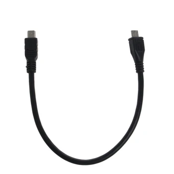 

Date Cables 25cm Micro USB 5 Pin B Male To Mini USB 5 Pin Male Data Adapter Converter Cable Cord Drop Shipping