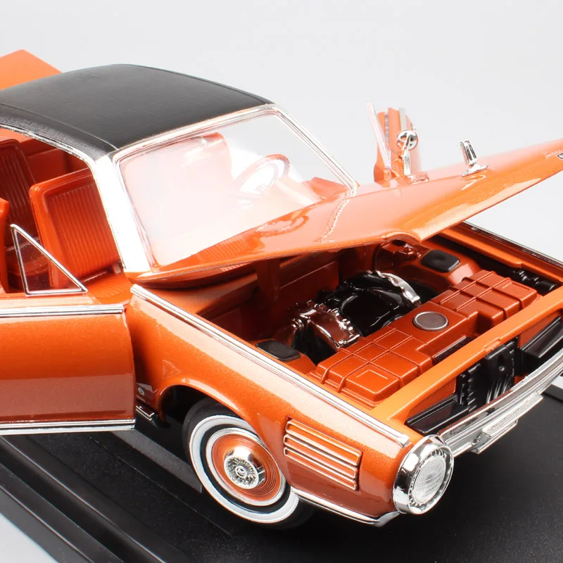 1:18 масштаб Большой классический винтажный люкс 1963 Chrysler турбинный автомобиль концепция Diecasts& транспортные средства модели игрушек подарки для детей