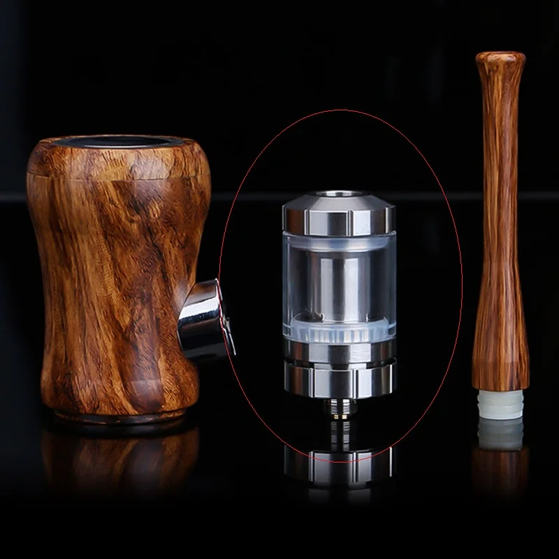 

Authentic Retro E Pipe Atomizer Mini 3ml Atomizer 0.3ohm Clearomizer Tank With 510 Thread For E-Pipe Kit 1050mah E-cigarette