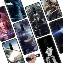 Final Fantasy Black Soft Case for Oneplus 7 Pro 7 6T 6 Silicone TPU Phone Cases Cover Coque Shell