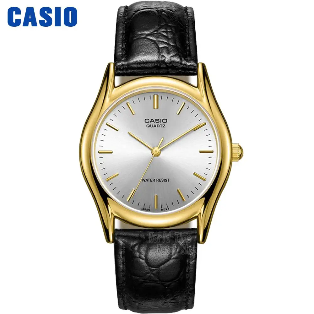 Casio watch Simple black belt pointer quartz male watch MTP-1094Q-7A MTP-1094Q-1A MTP-1094Q-9A MTP-1094E-7A MTP-1094E-7B casio mtp 1094e 1a