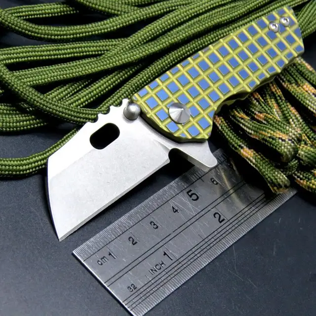 Newest serge C188 Mini Folding Knife M390 Blade Titanium Alloy Handle