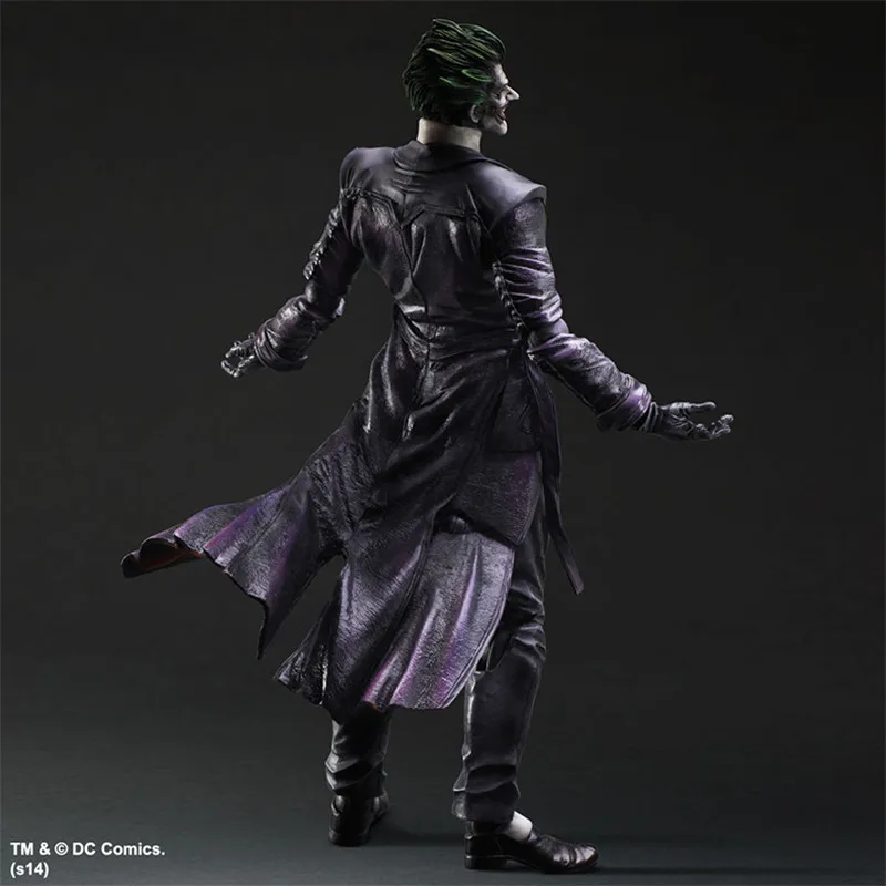 Хит продаж фигурки героев игры KAI Batman Arkham The Joker ПВХ 26 см 10 23 &quot аниме игрушка