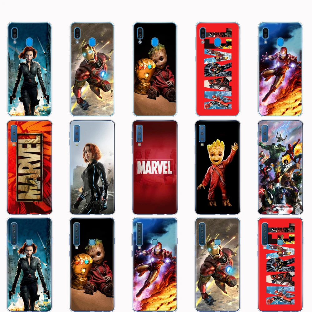 

Case For Samsung A50 Case For Samsung Galaxy A50 A60 A10 A30 A40 A70 A 50 2019 A9 A7 2018 Marvel superheroes