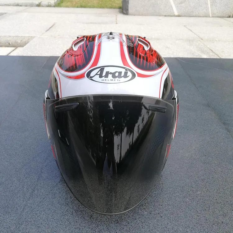 ARAI двойной Применение Череп мотоциклетный Шлем Capacete каско Новинка Ретро шлем мотоцикл половина шлем