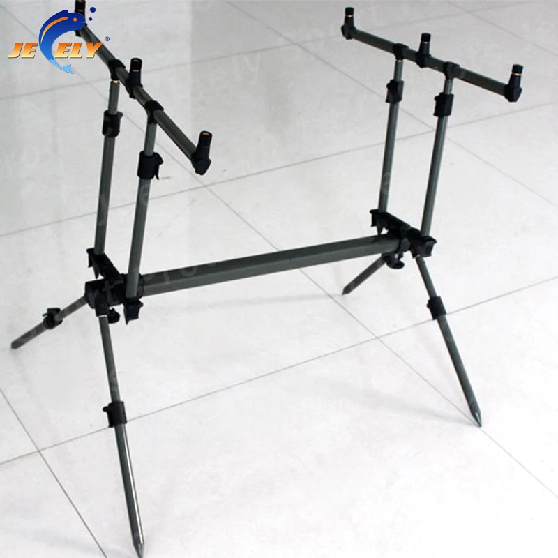 

JY-119-2 Adjustable Alumimum Carp Fishing Rod Pod,Bite alarm Rod Pod