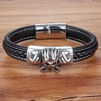 

XQNI Multiple Styles For Choices Special Design Genuine Leather Bracelet For Men Fashion Jewelry Accessories Big Discount Gift