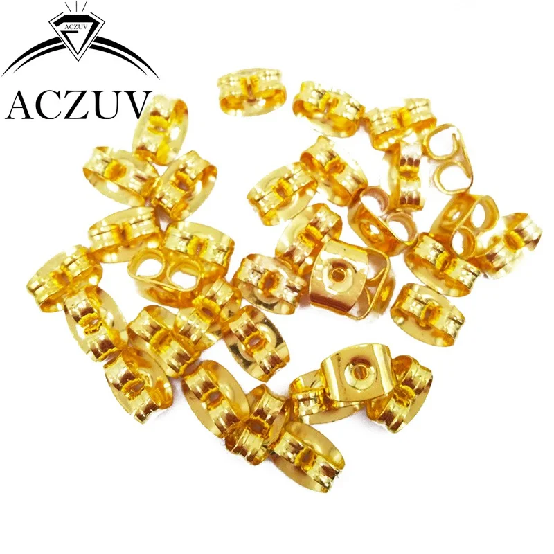 

Gold Plated Metal 5000pcs Butterfly Earring Backs Earring Stoppers Jewelry Findings Accessories EBS003