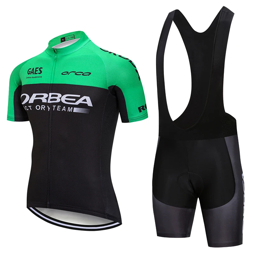 

2019 orbea Cycling team Clothing Bike jersey 9D gel pads shorts set mens Ropa Ciclismo pro BICYCLING Maillot Culotte clothing