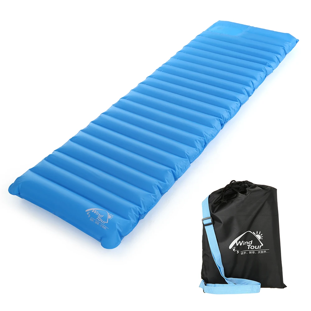Outdoor Inflating Sleeping Pad Cusion Air Mattress ...