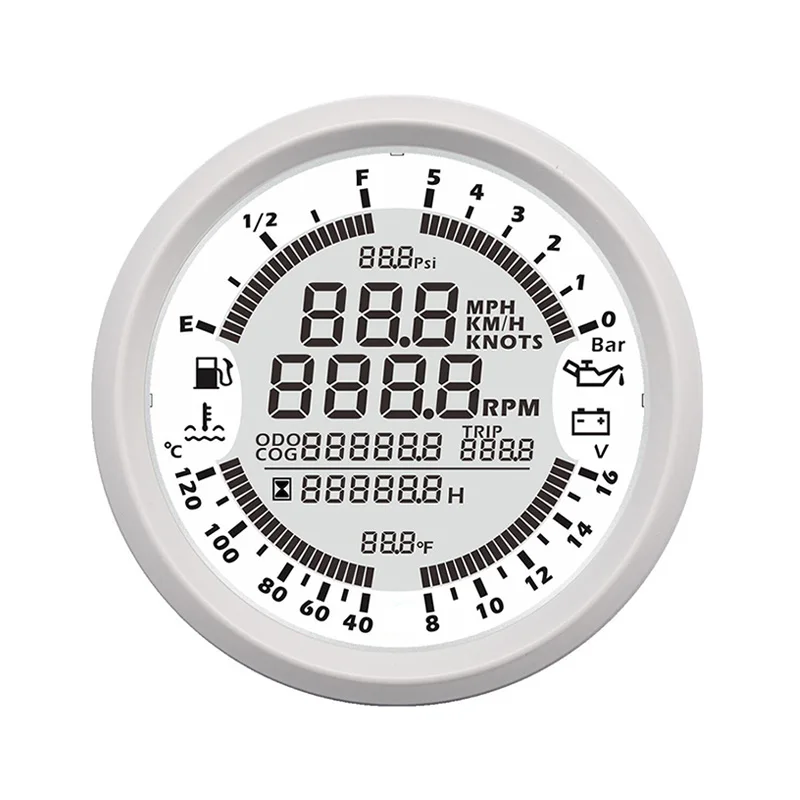 Автомобильный спидометр GPS Тахометр для лодки Многофункциональный измеритель