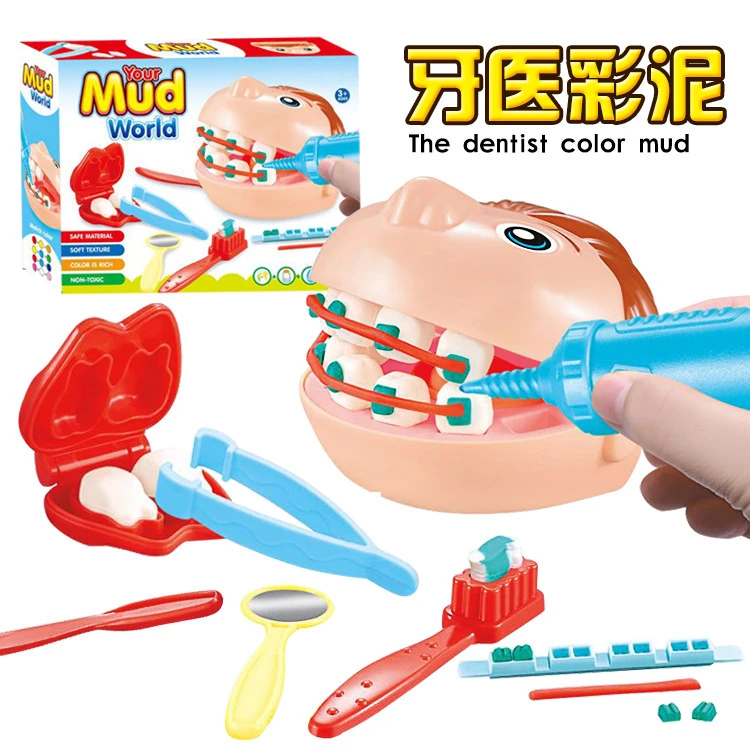 play doh teeth set