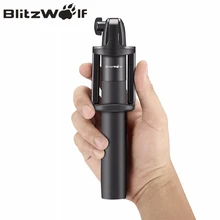 BlitzWolf беспроводной bluetooth телефон монопод выдвижной складной регулируемый палка для селфи Универсальный samsung Android iPhone