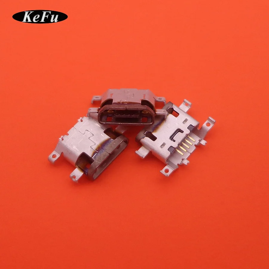 

1000PC micro USB socket Charge port Connector for Motorola XT1053 XT1055 XT1056 XT1058 XT1060 T1641 XT1642 Moto X XT1625 G4 Plus