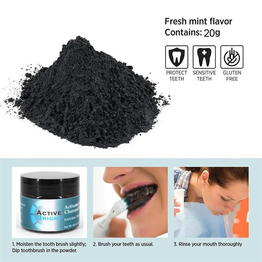 New teeth whitening powder 1Box 20g Large Capacity Teeth Whitening