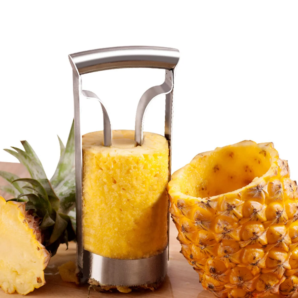 

304 stainless steel pineapple core extractor peeling knife take meat pineapple knife kitchen gadget kitchen accessories