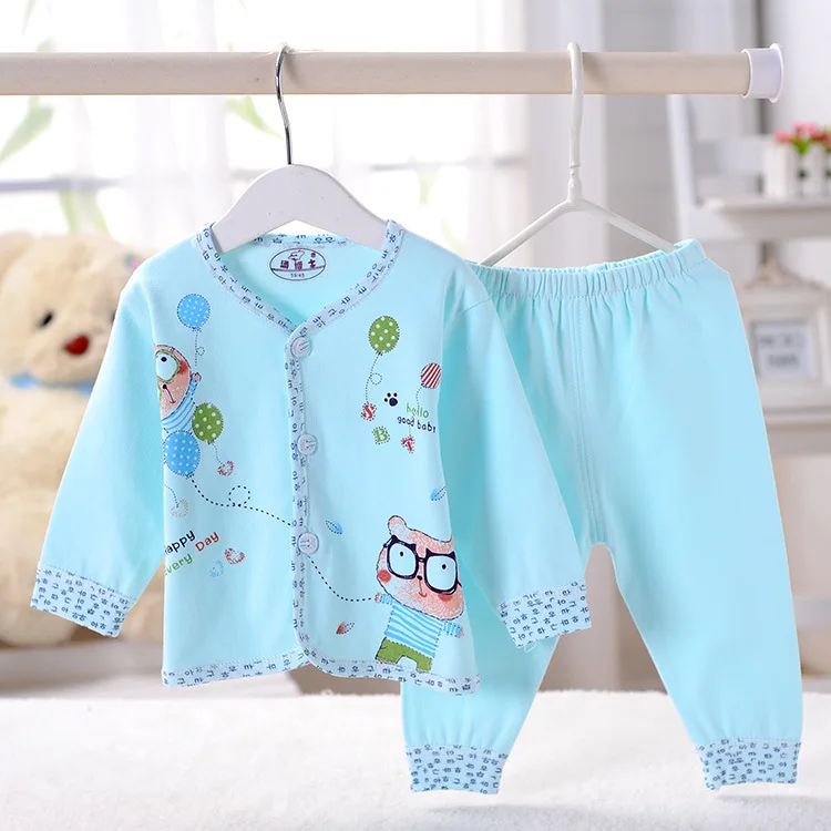 Diaper pants size 50-56 made of cotton approximately for the age 0-2 months color light blue Clothing Unisex Kids Clothing Underwear 