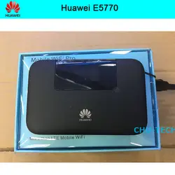 Открыл huawei E5770 E5770S-320 150 Мбит/с 4 г Мобильный Wi-Fi Pro маршрутизатор с RJ45 порт + 5200 мАч power bank мобильной точки доступа