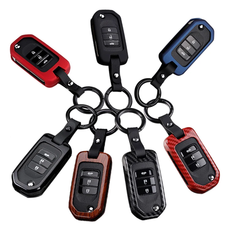 

Car Styling Auto Protection Key Case For Honda Civic CR-V HR-V Accord Jade Crider Odyssey 2015- 2018 Fold Shell Accessories
