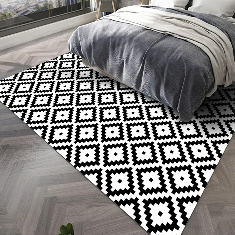 Creative Coloured Rug Kids Room Play Mat Carpet Flannel Parlor Area Rugs Large Size Home Carpets for Living Room Decor Tapetes
