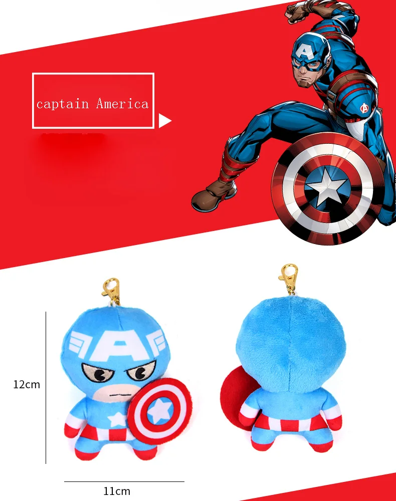 kawaii plush keychain Cute cartoon PP cotton pendant Kkey ring holder handbag charm for boys girls bags plush keychains (1)