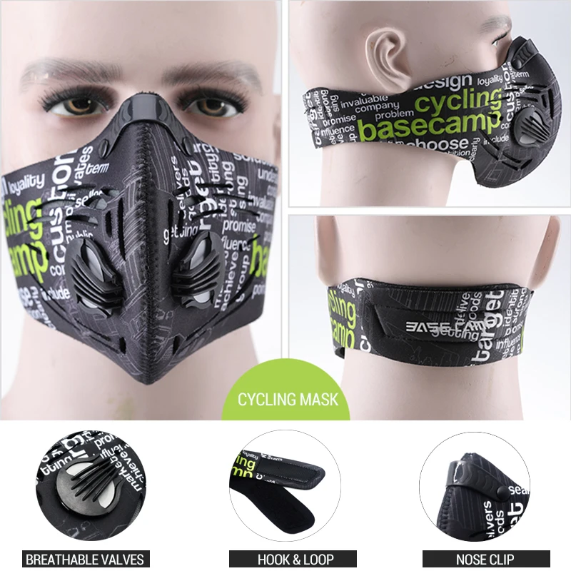 Cycling Mask Activated Carbon Anti Pollution Masks Dustproof Mountain