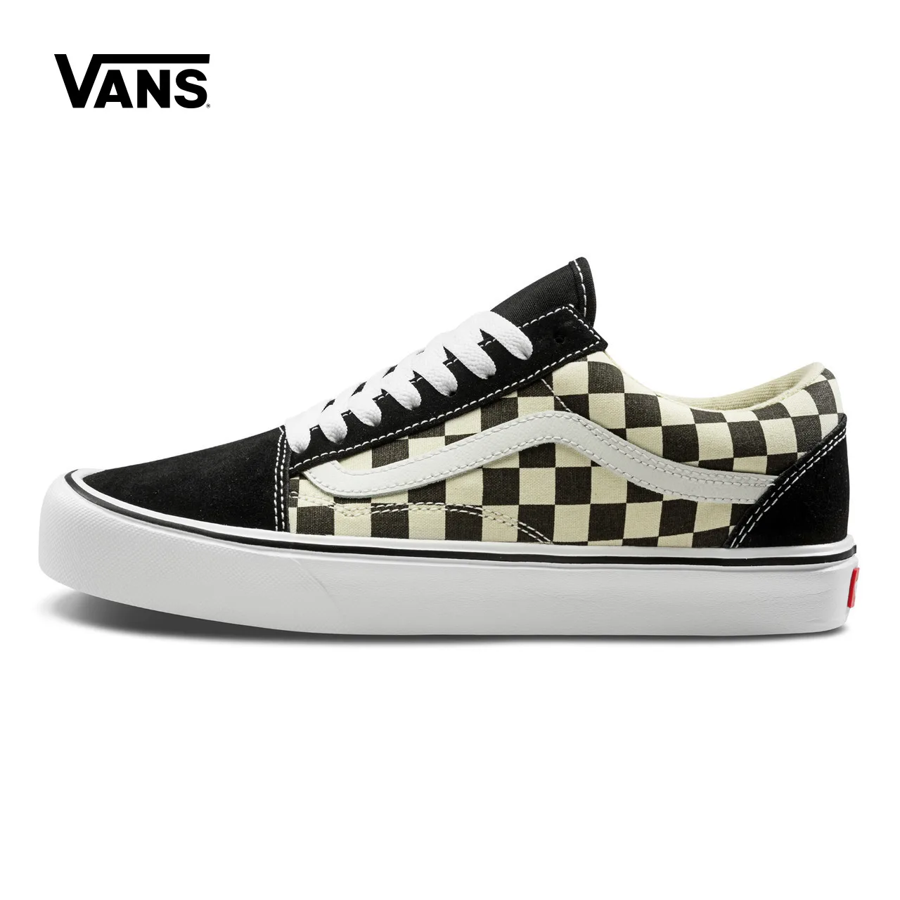 Original New Arrival Vans Men's & Women's Classic Old Skool Lite Skateboarding Shoes Sport Outdoor Sneakers Canvas VN0A2Z5W5GX