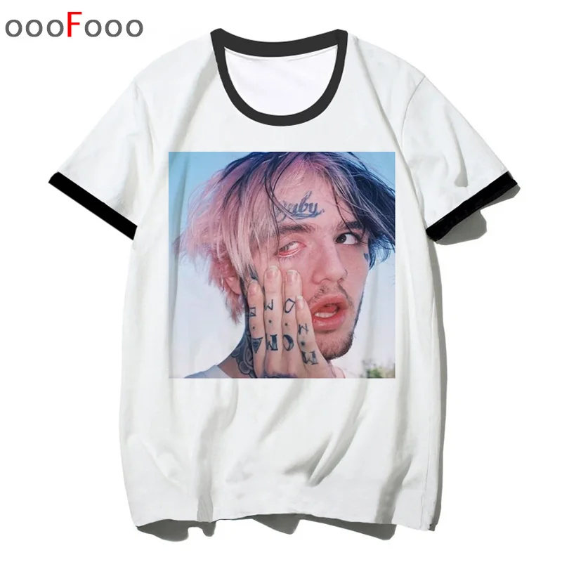 Lil peep rap футболка хип-хоп hanukkah футболка уличная Мужская рэпер музыка мужская крутая футболка Топ Футболка nale/wo мужские забавные короткие рукава - Цвет: 1383