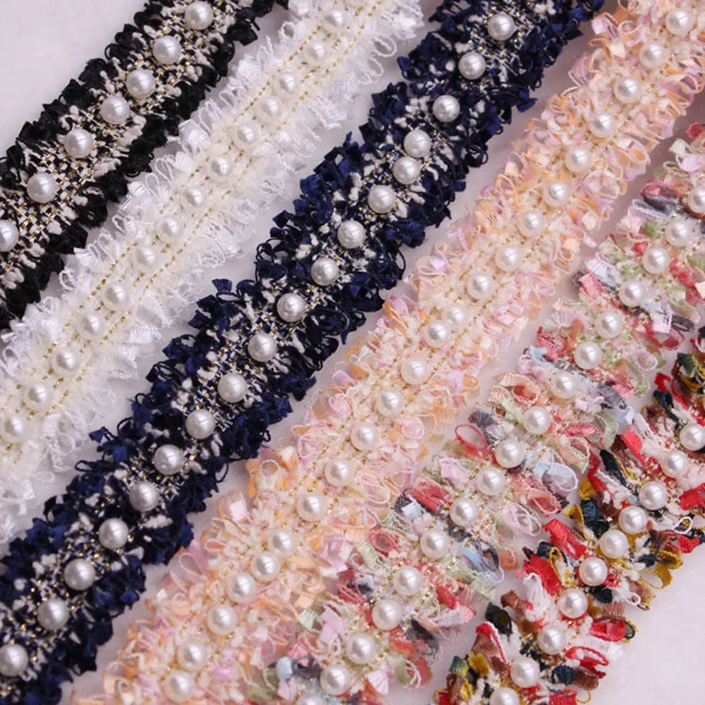 Lace Fabric 1 yard Vintage Nylon Gold Pearl Beaded Embroidered Lace Trim Ribbon Fabric Handmade DIY Costume Dress Sewing Supplies Craft lace fabric,lace ribbon,lace sewing supplies,lace sewing accessories,lace garment accessories,lace accessories,lace decoration