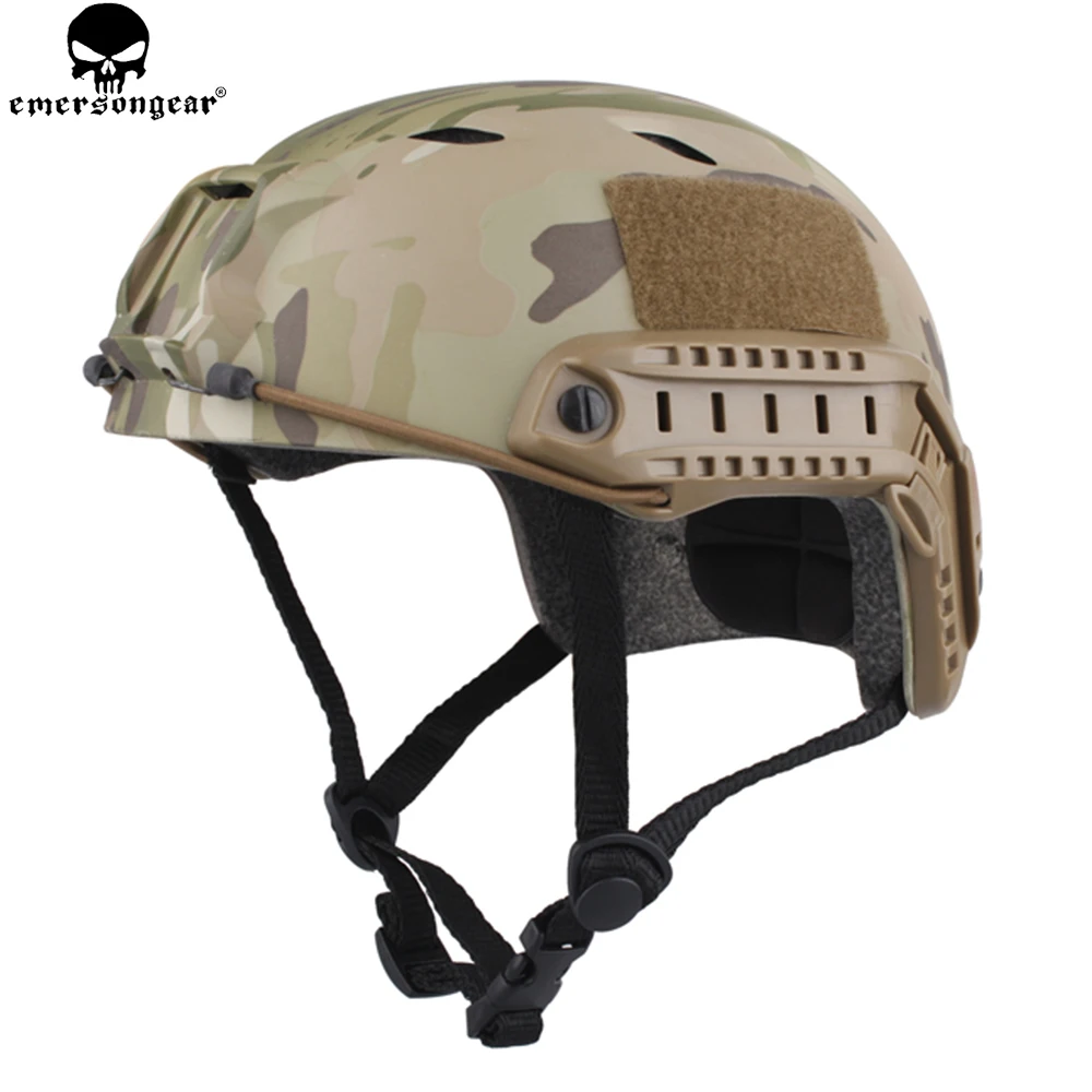 EMERSONGEAR Fast Helmet Base Jump Type Durable Airsoft Helmet MultiCam Hunting Hiking Cycling EM8810 EMERSONGEAR Fast Helmet Base Jump Type Durable Airsoft Helmet MultiCam Hunting Hiking Cycling EM8810