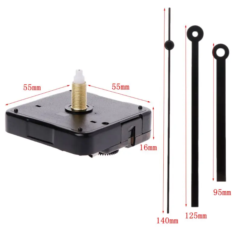 Кварцевые часы с механическим ходом руки стены ремонт инструмент запчасти Silent комплект DIY 31