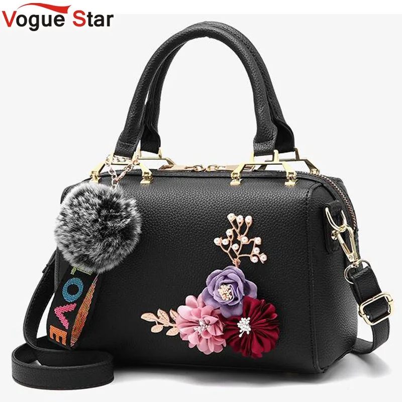 

New spring Women bags Floral women's Leather handbag Fashion Elegant Shoulder bag Barrel-shaped Tote bag LB937