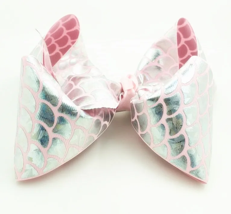 hologram ribbon hair bow7
