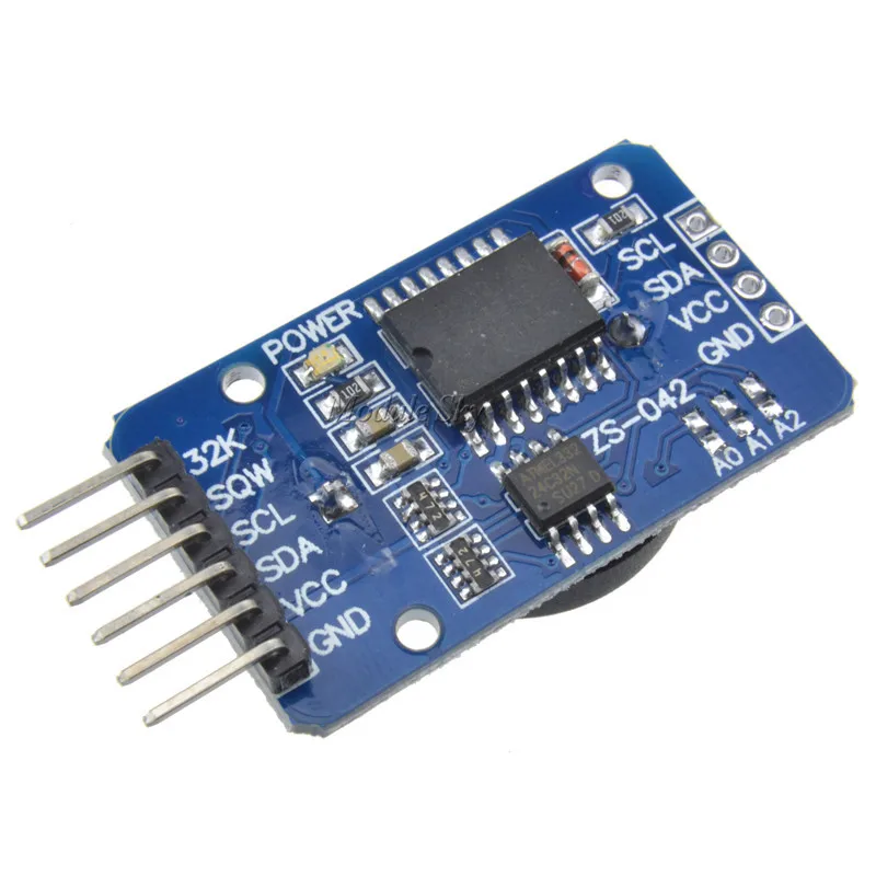 

2 pcs DS3231 AT24C32 IIC Module Precision Clock Board DS3231SN for Arduino RTC Real Time Clock Memory Module DIY Kit