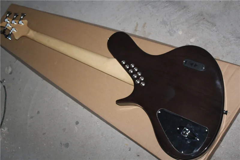 24 frets 5 strings electric bass guitar active pickups Free Shipping 1 2