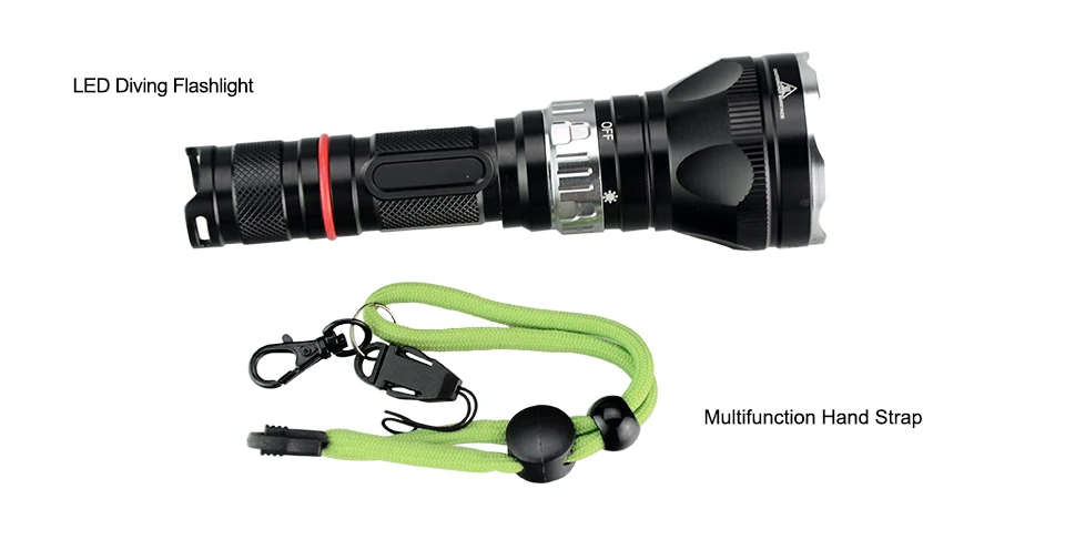 Led Diving Flashlight (3)